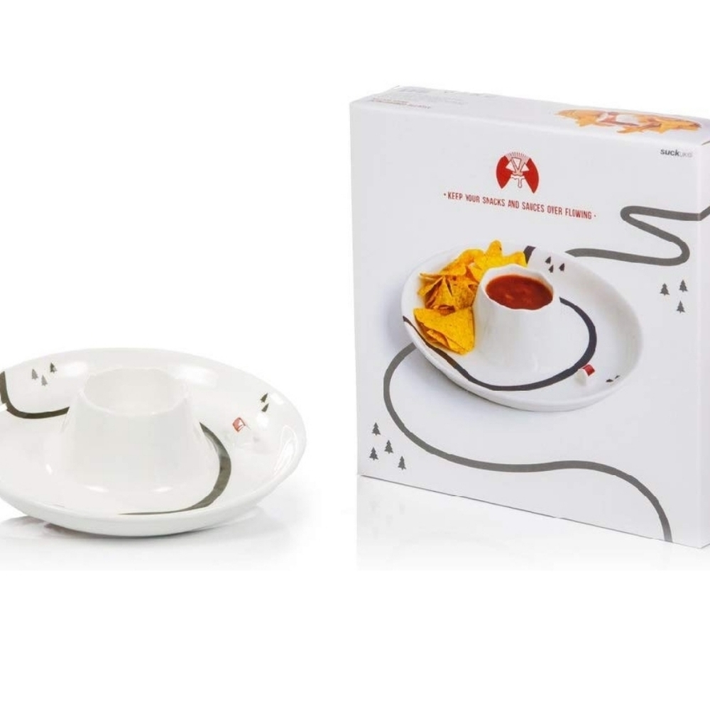 Volcano dip bowl